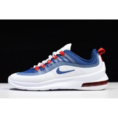 Nike Air Max Axis Beyaz / Mavi Koşu Ayakkabısı Türkiye - WL8V3UWT